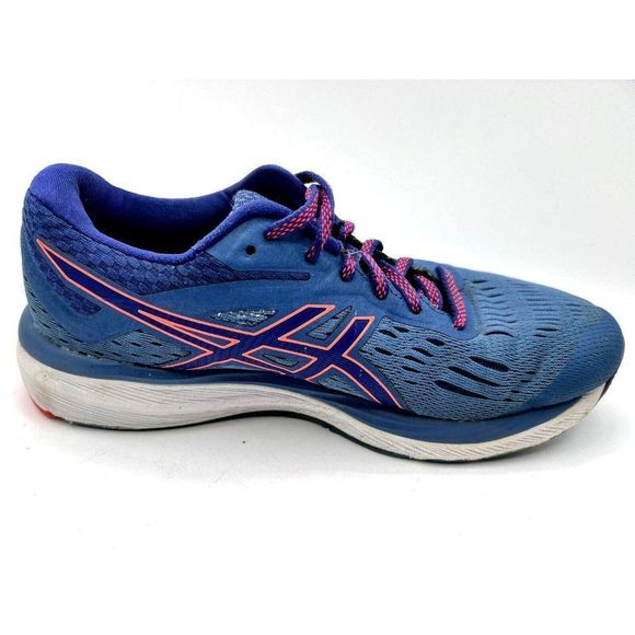 Asics Gel Cumulus 20 Blue Orange Running Shoes Lace Up Women's Size 6.5 B - Picture 4 of 11